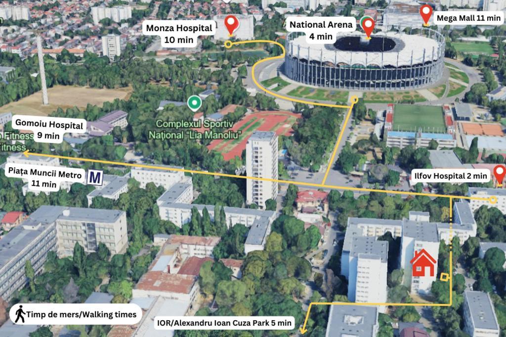 Apartament @ Arena Națională Stadium